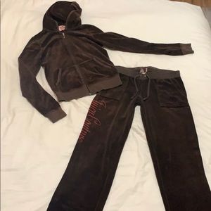 Classic Juicy Couture Tracksuit set